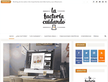 Tablet Screenshot of lafactoriacuidando.com